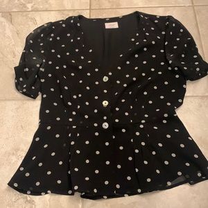 Wilfred Peplum Blouse